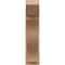 Ekena Millwork 8-in W x 24-in D x 32-in H Funston Slat Rough Cedar Woodgrain TimberThane Outlooker, Primed Tan OUTUR080X24X32FST24RCPR - alternate 3